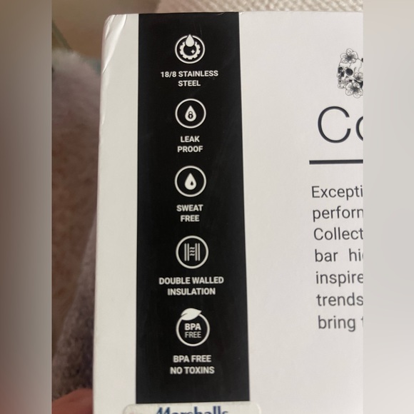 Hydrapeak Artisan Skull and Roses Water Bottle 32 ounce TIk Tok Ltd NIB - Picture 5 of 10